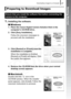 Page 29
Downloading Images to a Computer27
Getting Started
1.Installing the software.
„Windows
1. Place the Canon Digital Camera Solution Disk in the 
computer’s CD-ROM drive.
2. Click [Easy Installation]. Follow the onscreen messages to 
proceed with the installation.
3. Click [Restart] or [Finish] once the  installation is complete.
When the installation is finished, 
[Restart] or [Finish] will display. Click 
the button that appears.
4. Remove the CD-ROM from the drive when your normal  desktop screen...