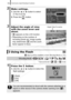 Page 76
Commonly Used Shooting Functions74
 See Functions Available in Each Shooting Mode  (p. 270).
* Cannot be set in  ,   or   mode.
2Make settings.
1. Use the   or   button to select 
[1.5x] or [2.0x].
2. Press the   button.
3Adjust the angle of view 
with the zoom lever and 
shoot.
•  appears on the LCD monitor.
• Depending on the number of 
recording pixels set, image quality 
may deteriorate (  and the zoom 
factor appear in blue).
Using the Flash
Shooting Mode
1Press the   button.
1. Use the   or...