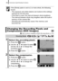 Page 80
Commonly Used Shooting Functions78
 See Functions Available in Each Shooting Mode  (p. 270).
If the [Shots] option is set to 2 or more shots, the following 
occurs.
- The exposure and white balance are locked at the settings 
selected for the first shot.
- If the flash is used, the in terval between shots lengthens.
- The interval between shots may lengthen when the built-in  memory of the camera fills.
- Shooting will automatically cease if the memory card  becomes full.
Changing the Recording Pixels...