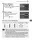 Page 85
Commonly Used Shooting Functions83
The Icons on the LCD Monitor
1Select [IS Mode].
1.Press the   button.
2. Use the   or   button to select [IS 
Mode] in the   menu.
2Make settings.
1.Use the   or   button to select 
[Continuous], [Shoot Only] or 
[Panning].
2. Press the   button.
[Continuous] [Shoot Only] [Panning] [Converter] setting 
in Rec. menu Reference 
Page
None –
WC-DC58B p. 241
TC-DC58C
zCamera shake may not be fully corrected when shooting 
with slow shutter speeds, such  as with evening...