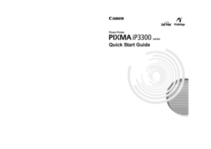 Page 1Photo Printer
Quick Start Guide
series
The following ink tanks are compatible with this product.QT5-0407-V01 XXXXXXXX ©CANON INC.2007 PRINTED IN VIETNAM 