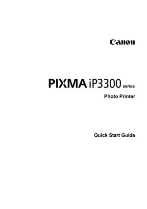 Page 3Photo Printer
Quick Start Guide
series 