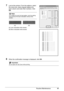 Page 4541
Routine Maintenance
7Look at the printout. From the patterns, select 
the most even, least irregular patterns for 
each column and enter their numbers. Click 
OK .
(A) Less noticeable white streaks
(B) More noticeable white streaks
8When the confirmation message is displayed, click  OK.
Note
If it is difficult to pick the best pattern, pick the setting 
that produces the least noticeable vertical white 
streaks.
Important
Do not open the Top Cover while printing.
(A) (B) 