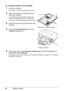 Page 2218Before Printing
zLoading Envelopes in the Cassette
1Extend the Cassette.
See “Adjust the size of the Cassette.” on page 15.
2Align the envelope stack against the right 
side of the Cassette.
Load with the front face DOWN. The flap of the 
envelope will appear facing UP on the left side.
A maximum of 5 envelopes can be loaded at once.
3Slide the Paper Guide against the side of the 
envelope.
4Press the  Paper Feed Switch  so that the 
Cassette  lamp lights up.
5In the printer driver, select  Envelope in...