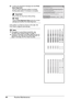 Page 4844Routine Maintenance
(3)Confirm the displayed message and click  Print 
Head Alignment .
The print head alignment pattern is printed. 
Printing takes about 10 minutes to complete. 
If the pattern is printed as shown to the right, the 
Print Head is aligned automatically. 
Important
Do not open the Top Cover while printing.
Note
Clicking  Print Alignment Value  prints the current 
settings and finishes Print Head Alignment.
Note
z If the pattern is not printed successfully, see 
“ALARM Lamp Flashes...