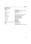 Page 95Appendix
91
Specifications
Printer
Printing resolution:
Printing resolution:Printing resolution: Printing resolution: 4800* x 1200 dpi. max.
4800* x 1200 dpi. max.4800* x 1200 dpi. max. 4800* x 1200 dpi. max.
(*Ink droplets can be placed in a pitch of 1/4800 inch at minimum.)
(*Ink droplets can be placed in a pitch of 1/4800 inch at minimum.)(*Ink droplets can be placed in a pitch of 1/4800 inch at minimum.) (*Ink droplets can be placed in a pitch of 1/4800 inch at minimum.)
Print width:
Print...