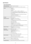 Page 264SpecificationsGeneral SpecificationsPrinting resolution (dpi)4800* (horizontal) x 600 (vertical)
* Ink droplets can be placed with a pitch of 1/4800 inch at minimum.InterfaceUSB Port:
Hi-Speed USB *1
LAN Port:
Wireless LAN: IEEE802.11n / IEEE802.11g / IEEE802.11b *2 *1 A computer that complies with Hi-Speed USB standard is required. Sincethe Hi-Speed USB interface is fully upwardly compatible with USB 1.1, it can
be used at USB 1.1.
*2 Setup possible through WPS (Wi-Fi Protected Setup), WCN (Windows...