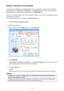 Page 276Setting a Page Size and OrientationThe paper size and orientation are essentially determined by the application software. When the page size
and orientation set for  Page Size and Orientation  on the Page Setup  tab are same as those set with the
application software, you do not need to select them on the  Page Setup tab.
When you are not able to specify them with the application software, the procedure for selecting a page size
and orientation is as follows:
You can also set page size and orientation on...