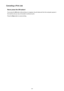 Page 258Canceling a Print JobNever press the ON button!
If you press the  ON button while printing is in progress, the print data sent from the computer queues in
the machine and you may not be able to continue to print.
Press the  Stop button to cancel printing.258 