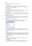 Page 513FlexibleAllows you to freely adjust the cropping frames (scan areas).
In thumbnail view: Drag the mouse over a thumbnail to display a cropping frame. When a cropping frame is
displayed, the portion within the cropping frame will be scanned. When no cropping frame is
displayed, each frame is scanned individually.
In whole image view:
When no cropping frame is displayed, the entire Preview area will be scanned. When a cropping
frame is displayed, the portion within the cropping frame will be scanned.
Paper...