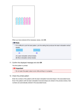 Page 188When you have entered all the necessary values, click OK.
Note
