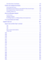 Page 13Printer Status Monitor Is Not Displayed. . . . . . . . . . . . . . . . . . . . . . . . . . . . . . . . . . . . . . . . . . . . . . . . .   804
Problems with Installation/Downloading. . . . . . . . . . . . . . . . . . . . . . . . . . . . . . . . . . . . . .   805 Cannot Install the MP Drivers. . . . . . . . . . . . . . . . . . . . . . . . . . . . . . . . . . . . . . . . . . . . . . . . . . . . . . . .   806
Easy-WebPrint EX Does Not Start Up or Easy-WebPrint EX Menu Does Not Appear. . . . . . . . . . . ....