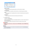 Page 363Margin for staplingSelect which side should the stapling margin be on when the booklet is completed.
Insert blank page To leave one side of a sheet blank, check the check box, and select the page to be left blank.
Margin Enter the margin width. The specified width from the center of the sheet becomes the margin width
for one page.
Page Border To print a page border around each document page, check the check box.
5.
Complete the setup
Click  OK on the  Page Setup  tab.
When you execute print, the document...