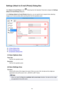 Page 583Settings (Attach to E-mail (Photo)) Dialog BoxClick  Attach to E-mail (Photo)  on the 
 (Scanning from the Operation Panel) tab to display the  Settings
(Attach to E-mail (Photo))  dialog box.
In the  Settings (Attach to E-mail (Photo))  dialog box, you can specify how to respond when attaching
images to an e-mail as photos after scanning them from the operation panel.
(1) Scan Options Area
(2) Save Settings Area
(3) Application Settings Area
(1) Scan Options Area Paper Size Set from the operation...