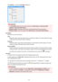 Page 649Click Settings...  to open the  Orientation dialog box.
Important
•
The Orientation  dialog box can only be opened when  Select Source is Document (ADF
Simplex)  or Document (ADF Duplex) .
•
Binding Location is displayed when using a model supporting ADF duplex scanning.
•
Binding Location cannot be specified when  Select Source is Document (ADF Simplex) .
Color Mode Select how to scan the document.
Color Select this mode to scan color documents or to create color images. This mode renders the image
in...