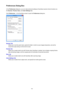 Page 662Preferences Dialog BoxIn the  Preferences  dialog box, you can make advanced settings to ScanGear (scanner driver) functions via
the  Scanner , Preview , Scan , and  Color Settings  tabs.
Click  Preferences...  in the ScanGear screen to open the  Preferences dialog box.
Scanner Tab
Allows you to set the quiet mode, specify the folder in which to save images temporarily, and set the
music file to play during or at the end of a scan.
Preview Tab
Allows you to select what to do with Preview when ScanGear is...