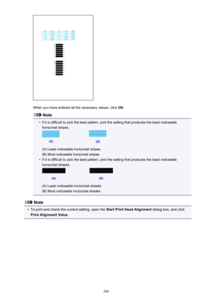 Page 204When you have entered all the necessary values, click OK.
Note
