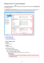 Page 679Settings (Save to PC (Auto)) Dialog BoxClick  Save to PC (Auto)  on the 
 (Scanning from the Operation Panel) tab to display the  Settings (Save
to PC (Auto))  dialog box.
In the  Settings (Save to PC (Auto))  dialog box, you can specify how to respond when saving images to a
computer after scanning them from the operation panel by automatically detecting the item type.
(1) Scan Options Area
(2) Save Settings Area
(3) Application Settings Area
(1) Scan Options Area Paper Size Auto  is selected....