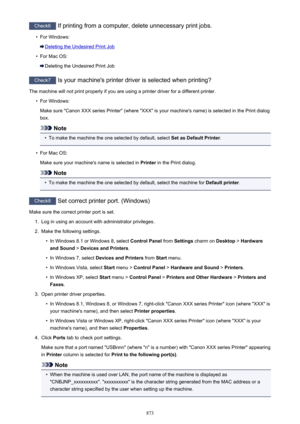 Page 873Check6 If printing from a computer, delete unnecessary print jobs.