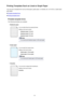 Page 578Printing Templates Such as Lined or Graph PaperYou can print a template form such as lined paper, graph paper, or checklist, etc. on A4, B5, or Letter-sized
plain paper.
Printable template forms
Printing template forms
Printable template forms
The following templates are available:
