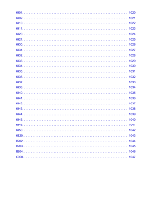 Page 176901. . . . . . . . . . . . . . . . . . . . . . . . . . . . . . . . . . . . . . . . . . . . . . . . . . . . . . . . . . . . . . . .   1020
6902. . . . . . . . . . . . . . . . . . . . . . . . . . . . . . . . . . . . . . . . . . . . . . . . . . . . . . . . . . . . . . . .   1021
6910. . . . . . . . . . . . . . . . . . . . . . . . . . . . . . . . . . . . . . . . . . . . . . . . . . . . . . . . . . . . . . . .   1022
6911. . . . . . . . . . . . . . . . . . . . . . . . . . . . . . . . . . . . . . . . . . . ....