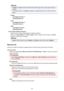 Page 486Note•
Largest and Large  cannot be selected when certain paper sizes or output paper sizes are
selected.
•
The setting preview on the  Main tab displays an image that allows you to check the overall
layout.
Largest Cyan/Magenta/Yellow  37
Intensity/Contrast  49
Large Cyan/Magenta/Yellow  19
Intensity/Contrast  25
Small Cyan/Magenta/Yellow  7
Intensity/Contrast  9
Color Variation Between Instances Sets the amount of color change between neighboring patterns.
Select from  Large, Medium , and Small . Large...