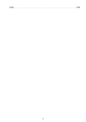 Page 19C000. . . . . . . . . . . . . . . . . . . . . . . . . . . . . . . . . . . . . . . . . . . . . . . . . . . . . . . . . . . . . . . .   1169
19 