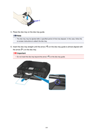 Page 1895.
Place the disc tray on the disc tray guide.
Note
