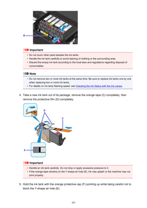 Page 207Important
