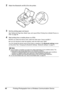 Page 4240Printing Photographs from a Wireless Communication Device
2Attach the Bluetooth unit BU-20 to the printer.
3Set the printing paper and layout. 
See “Setting the Page Size, Media Type, and Layout When Printing from a Mobile Phone or a 
PDA” on page 36.
4Start printing from a mobile phone or a PDA.
zWhen you select the device name, select the initial value “Canon mini260-1”.
zIf you are required to enter the passkey, enter the initial value “0000”.
You can change the device name of the printer or passkey...