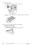 Page 7068Chapter 4Photo Printing from Photo or Film
4Remove the film guide.
(1)Remove the FAU Protective Sheet from the Document Cover.
(2)Remove both the film guides for film strip or slides from the rear of the FAU Protective 
Sheet.
5Mount film in the appropriate film guide as described below.
zMounting a 35 mm Film Strip:
(1)On the film guide, open the film holder.
Gently squeeze in the edges (A) of the film holder to release it (B).
(A)
(B) 