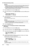 Page 3834Faxing
„Entering the Date and Time
1Press the  FA X button, then press the  Menu button.
2Press the  [ or  ] button to select  USER SETTINGS , then press the OK button two 
times.
3Press the Numeric buttons to enter the da te and time (in 24-hour format), then 
press the  OK button.
Enter only the last two digits of the year.
4Press the  Stop/Reset  button.
„Registering Your Fax/Telephone Number and Name (Sender 
Information)
1Press the  FA X button, then press the  Menu button.
2Press the  [ or  ]...