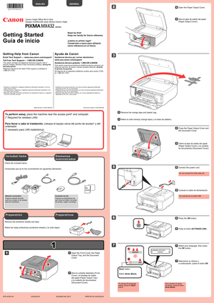 Canon printer PIXMA MX439 User Manual