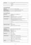 Page 310ADF capacityA4 or Letter size: max. 20 sheets (20 lb/75 g /m 2
 paper), up to 0.08 inch/2 mm
in height
Legal size:  max. 5 sheets (20 lb/75 g /m 2
 paper), up to 0.02 inch/0.5 mm in
height
Copy Specifications
Multiple copymax. 99 pagesIntensity adjustment9 positions, Auto intensity (AE copy)Reduction / Enlargement25 % - 400 % (1 % unit)
Scan Specifications
Scanner driverWindows:  TWAIN 1.9 Specification, WIA
Mac OS:  ICAMaximum scanning sizePlaten Glass:  A4/Letter, 8.5" x 11.7"/216 x 297 mm
ADF:...