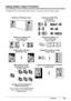 Page 3935
Copying
Using Useful Copy Functions
For details, refer to “Using Useful Copy Functions” in the  User’s Guide on-screen manual.
Reducing or Enlarging a Copy
Copying without Borders  (Borderless copy) Repeating an Image on a Page 
(Image repeat)
Copying Thick Originals Such as Books  (Frame erase)
Copying Two Pages to Fit onto a Single Page (2-on-1 copy)Copying Four Pages to Fit  onto a Single Page (4-on-1 copy)
Making Multiple Copiesof an Entire Document (Collated copy)
Copying with Fade Restoration...