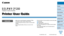 Page 11
Contents
Part Names
Basic Operations
Print Settings
Printing via USB 
Cable
Troubleshooting
Appendix
Printing via Wi-Fi
Cover
Printer User Guide
ENGLISH
© CANON INC. 2015 CT0-D012-000-F102-A
• Make sure you read this guide, including the “Safety 
Precautions” section, before using the printer.
•
 
Reading this guide will help you learn to use the printer 
properly

.
•
 
Store this guide safely so that you can use it in the 
future.
• Click the buttons in the lower right to  access other pages.
: Next...