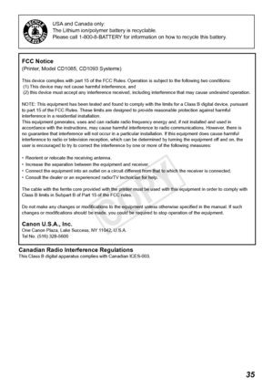 Page 3635
FCC Notice
(Printer, Model CD1085, CD1093 Systems)
This device complies with part 15 of the FCC Rules. Operation is subject to the following two conditions:
 (1) This device may not cause harmful interference, and
 (2) this device must accept any interference received, including interference that may cause undesired operation.
NOTE: This equipment has been tested and found to comply with the limits for a Class B digital device, pursuant 
to part 15 of the FCC Rules. These limits are designed to...