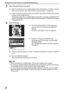 Page 50Printing Photos with Infrared Compatible Mobile Phones
48
3Start Infrared Communication.
(1) Align the infrared port of a mobile phone to that of the printer at a distance of less 
than 7.9 inch (20 cm). See “Start Infrared Communication.” on page 46.
(2) Select the photo you want to print and send the data with the infrared file transfer 
function on the mobile phone.
“Receiving a photo from a mobile phone via infrared.” message is displayed if the 
printer successfully receives data. When the data...