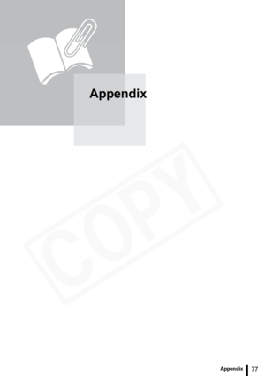 Page 77
77Appendix
Appendix  