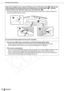 Page 88
Handling Precautions
88Appendix
If the print receptacle cover comes off, tilt the cover to LCD monitor side ( ) align the tip 
of the spring on the left side of the cover with the groove on the printer ( ) , and then 
insert the shaft on the right side of the cover into the printer ( ).If the print receptacle cover is not attached dur ing printing, paper that is finished printing may 
become jammed inside the printer.
Do not insert foreign objects into the print receptacle. zTo prevent malfunctions and...