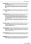 Page 99
Error Messages
99Troubleshooting
Image too large.
• Images larger than 8,000 x 8,000 pixels, or 32 MB or larger files cannot be played back. Select another image. 
• When printing from a mobile phone (wirelessly), the maximum image file size that  can be transmitted is 3 MB (maximum file size varies depending on the mobile 
phone).
Incompatible JPEG.
• You attempted to play back or print an incompatible JPEG image. Select another image.
Memory card error
• Memory card has experienced an anomaly. Use...