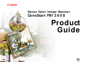 Page 1Product
  Guide
Canon Color Image Scanner
CanoScan FB1200S 