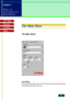 Page 41Top  Page
Glossary
Contents
Index
41 chapter 5
What is on
the ScanGear CS
Main Window?
The Main Sheet
The Main Sheet
Scan Mode
The Scan Mode determines how the original will be scanned: Black
and White, Grayscale, Color, etc. 