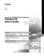 Page 1CanoScan FS4000US Driver Software
FilmGet FS
User’s Guide
Quick Start
To jump right into scanning
Chapter 1 to Chapter 4
To proceed at a more leisurely pace
You can start using your CanoScan scanner with either of these 
procedures!!
Appendix: Troubleshooting
For problems during installation or use 