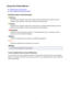 Page 5UsingThisOnlineManual
SymbolsUsedinThisDocument
Touch-enabledDeviceUsers(Windows)
SymbolsUsedinThisDocument
Warning Instructionsthat,ifignored,couldresultindeathorseriouspersonalinjurycausedbyincorrectoperationoftheequipment.Thesemustbeobservedforsafeoperation.
Caution
Instructionsthat,ifignored,couldresultinpersonalinjuryormaterialdamagecausedbyincorrectoperationoftheequipment.Thesemustbeobservedforsafeoperation.
Important...