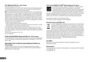 Page 44
FCC REGULATIONS (For 120V model)Check Reader, Model M111101/M111102
This device complies with Part 15 of the FCC Rules. Operation is subject to the following two conditions: 
(1) This device may not cause harmful interference, and (2) this device must accept any interference 
received, including interference that may cause undesired operation.
Note: This equipment has been tested and found to comply with the limits for a Class B digital device, 
pursuant to Part 15 of the FCC Rules. These limits are...