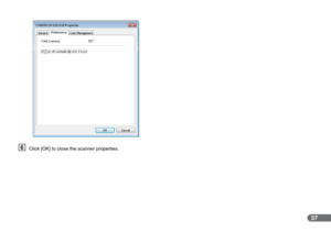 Page 3737
FClick [OK] to close the scanner properties. 