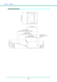 Page 96Chapter 6  Appendix
6-3
External Dimensions
21.4 (544 mm)
(Document Feed Tray Extension is open)
12.5 (318 mm) 8.9 (225 mm)
19.3 (491 mm)
(Document Feed Tray is open)
5.2 (131 mm)
10.9 (278 mm)
7.3  
(185.5 mm)
12.9 (330 mm)
(Document Eject Guide is open)
2.0 (51 mm)
(Document Eject Tray 2 
is open)
4.7 
(119 mm)
2.9 
 
(76 mm) 