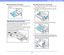 Page 393-9
Chapter 3   Basic Operation
■Document Feed Tray Extension
Pull out the tray extension as needed for the length of your 
document.
Adjusting the Document Guides
The document guides normally extend at equal distances from 
the left and right of the center of feeding so that your 
documents are centered in the feed inlet. 
However, each document guide has its own lock lever, so you 
can load documents to the left or right of center by locking the 
document guides at the appropriate positions.
■Loading...