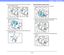 Page 775-10
Chapter 5   Maintenance
3.Push the roller lock lever up (a) and move it to the left 
(b) to unlock the roller.
4.Remove the retard roller.
5.Use a moistened, well wrung-out cloth to wipe off any 
dirt from the roller.
■Reinstalling the Retard Roller
1.Set the retard roller into place in the scanner.
2.Align the notches in the roller with the shaft pins in the 
scanner, then slide the roller lock lever in the 
direction indicated by the arrow.
3.Pull the roller lock lever down to lock the retard...